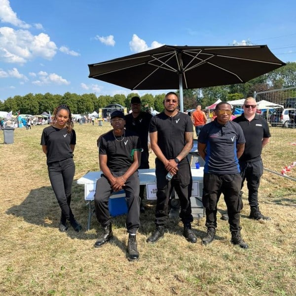 Beveiligers Medewerkers Evenement Team